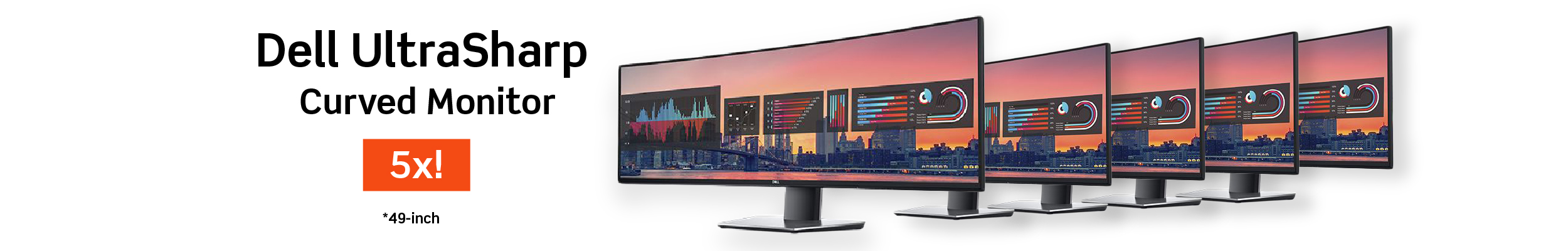 Win 1 of 5 Dell UltraSharp 49